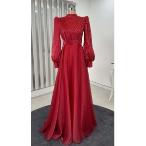 GÜNEŞ ABİYE KIRMIZI