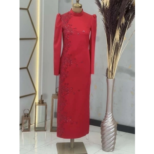 HİLAL ABİYE KIRMIZI