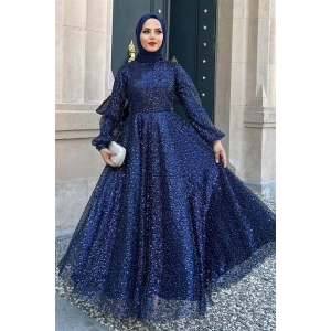 İNCİ ABİYE LACİVERT