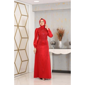 MASAL ABİYE KIRMIZI