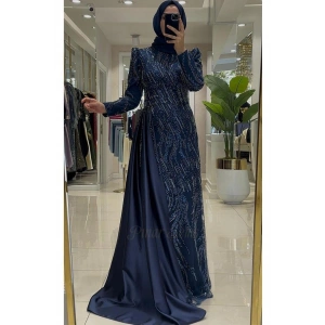 Pınar Şems Akgün Abiye Lacivert