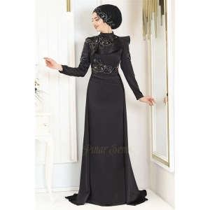 Pınar Şems Asrın Abiye Siyah