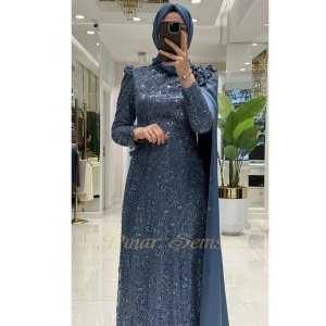 Pınar Şems Berrin Abiye İndigo