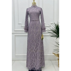 Pınar Şems Çisil Abiye Lila