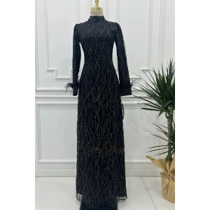 Pınar Şems Çisil Abiye Siyah