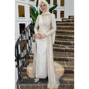 Pınar Şems Dilara Abiye Gold