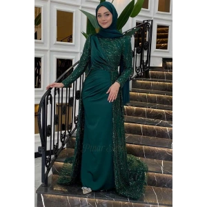 Pınar Şems Dilara Abiye Zümrüt