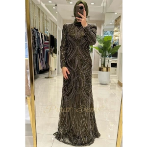 Pınar Şems Gökçe Abiye Haki