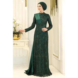 Pınar Şems İclal Abiye Zümrüt