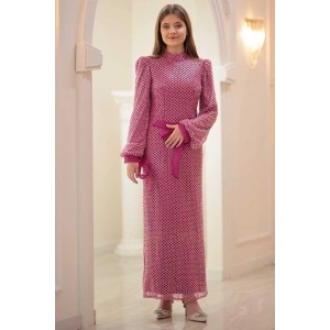 Pınar Şems Lara Abiye Fuşya