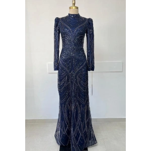 Pınar Şems Leman Abiye Lacivert