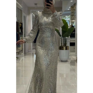 Pınar Şems Leyla Abiye Gold