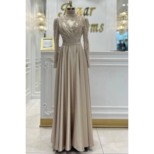 Pınar Şems Melis Abiye Gold