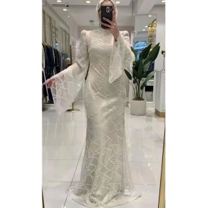 Pınar Şems Meriç Abiye Gold