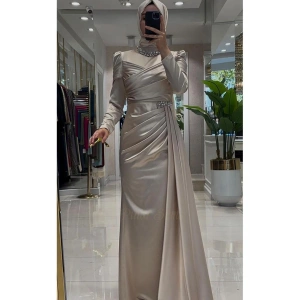 Pınar Şems Mina Abiye Gold