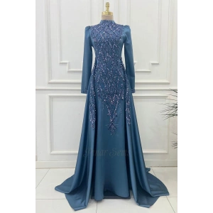 Pınar Şems Neslihan Abiye İndigo