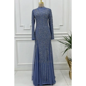 Pınar Şems Nilay Abiye İndigo