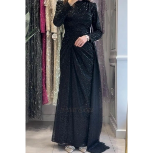 Pınar Şems Ruken Abiye Siyah