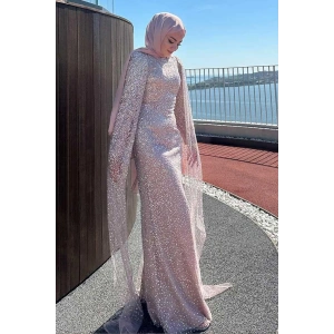 Pınar Şems Samanyolu Abiye Pudra