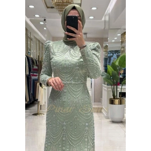 Pınar Şems Serin Abiye Mint