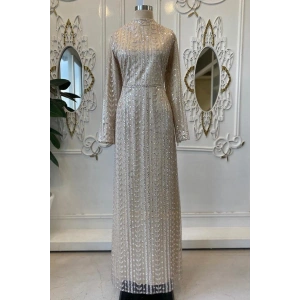 Pınar Şems Sevil Abiye Gold