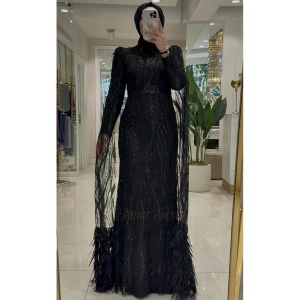 Pınar Şems Umay Abiye Siyah