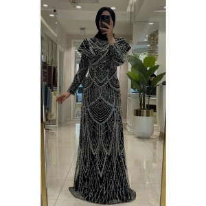 Pınar Şems Yeni Alisya Abiye Siyah