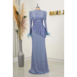 RACHELLE ABİYE İNDİGO