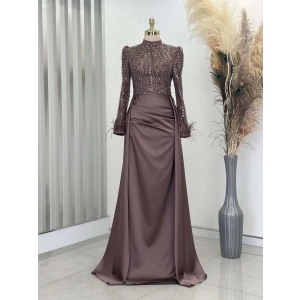 SHERRY ABİYE KAHVERENGİ