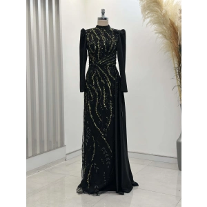 VERONA ABİYE SİYAH-YAĞ YEŞİLİ