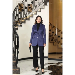 YAREN SATEN CEKET LACİVERT