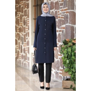 NADİDE TUNİK LACİVERT