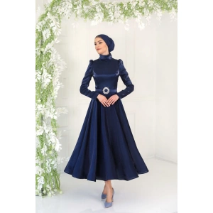 ZARA ABİYE LACİVERT