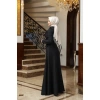 KARDELEN ELBİSE SİYAH