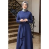MANOLYA ELBİSE İNDİGO