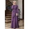 MANOLYA ELBİSE LİLA