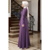 MANOLYA ELBİSE LİLA