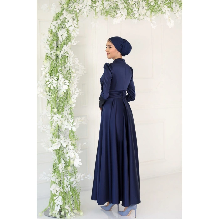 GÜZ ABİYE LACİVERT