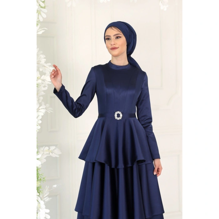 HAZEL ABİYE LACİVERT