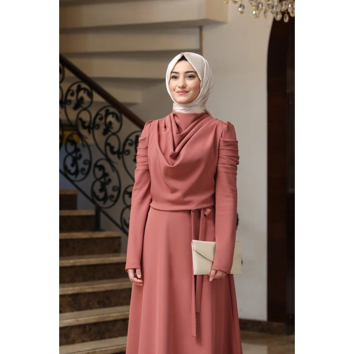 KARDELEN ELBİSE KİREMİT