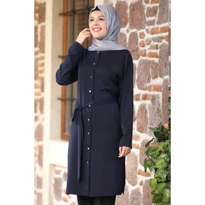 NADİDE TUNİK LACİVERT
