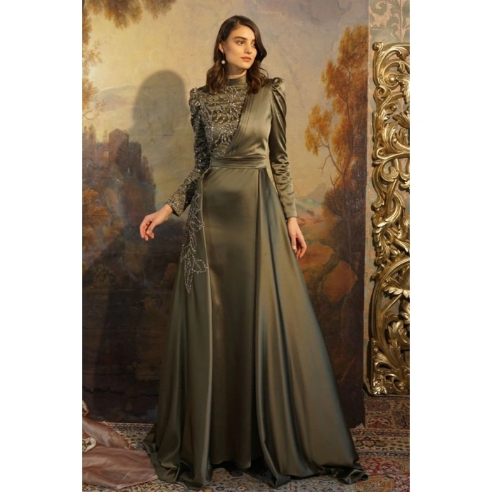 TAŞLI SATEN ABİYE HAKİ