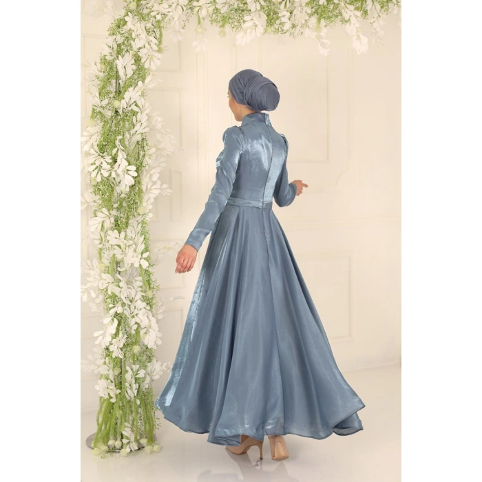 ZARA ABİYE İNDİGO