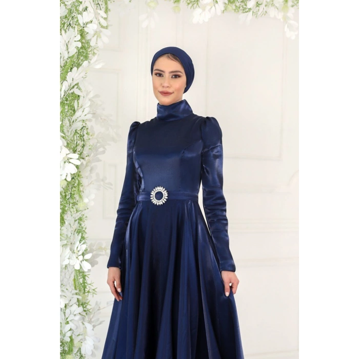 ZARA ABİYE LACİVERT