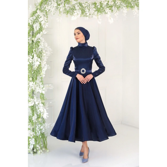 ZARA ABİYE LACİVERT