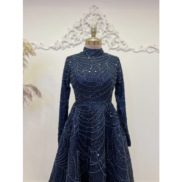 ALİNDA ABİYE LACİVERT