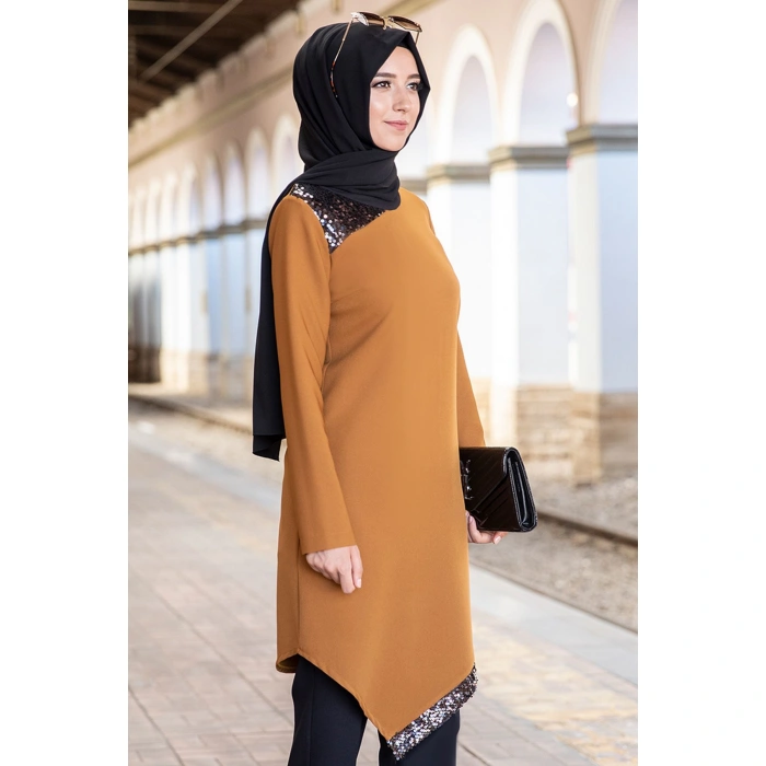 Aslım Tunik Mürdüm