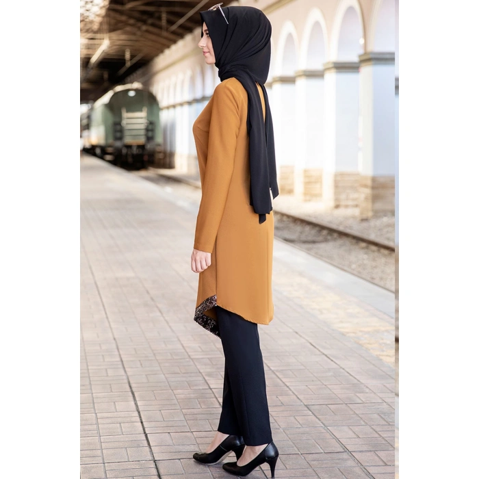 Aslım Tunik Mürdüm