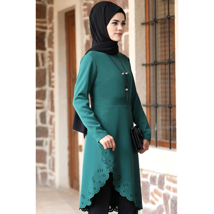 Lazer Tunik Zümrüt