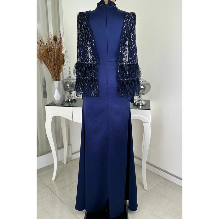 Matmazel Abiye Lacivert